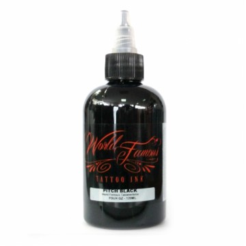 Pitch Black 120 ml WORLD FAMOUS INK-4101